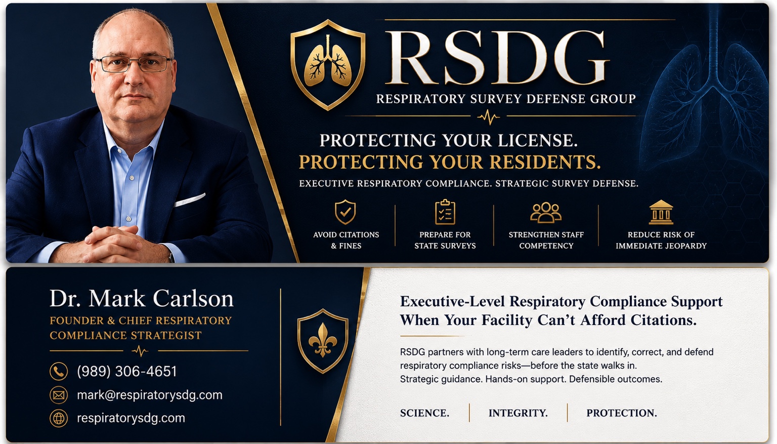 Dr. Mark Carlson, founder of RSDG